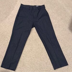 GAP Men's Wool Charcoal Dress Pants